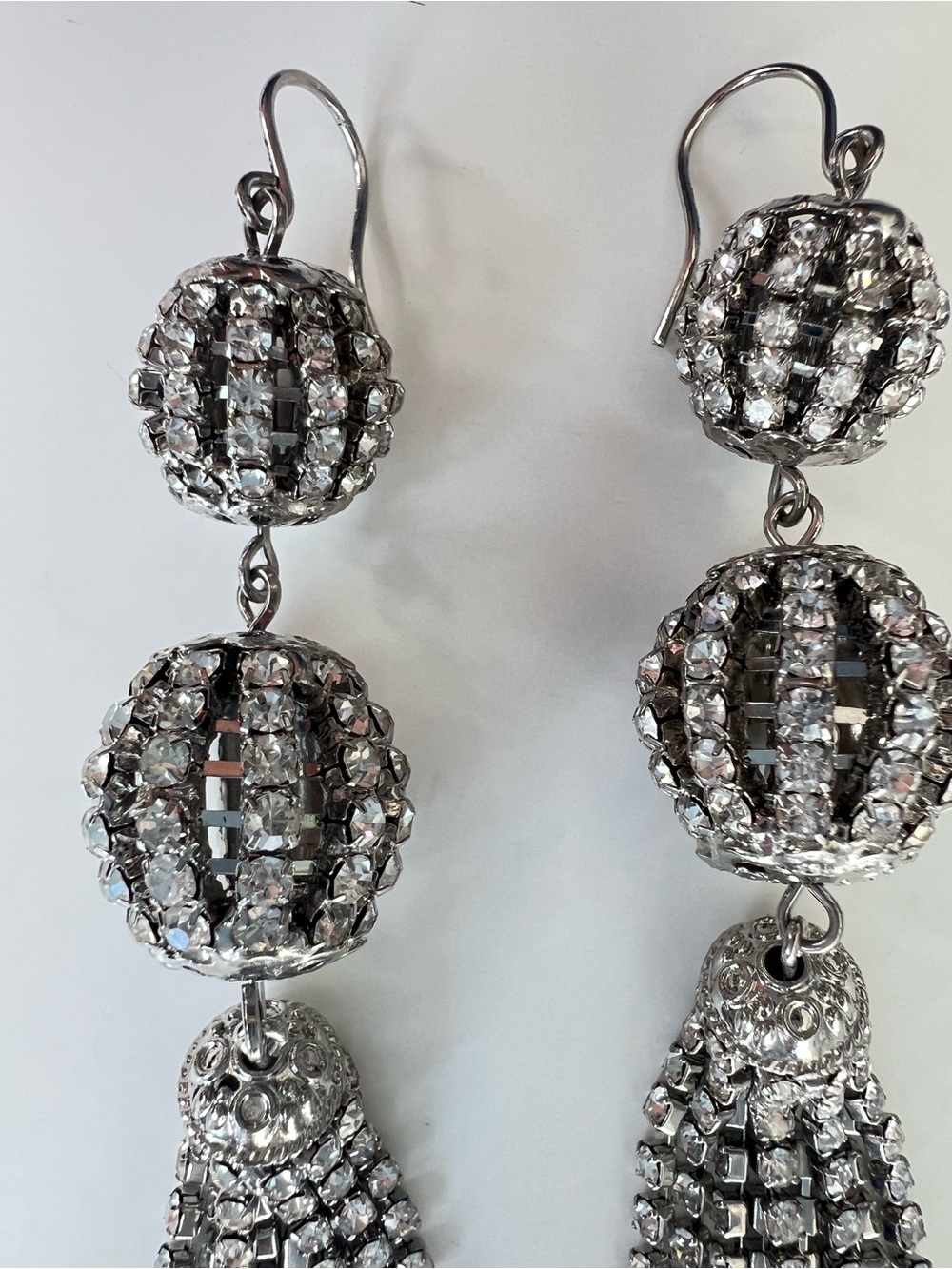 💖 Rhinestone Chandelier Drop Earrings 💖 - Picture 6 of 7